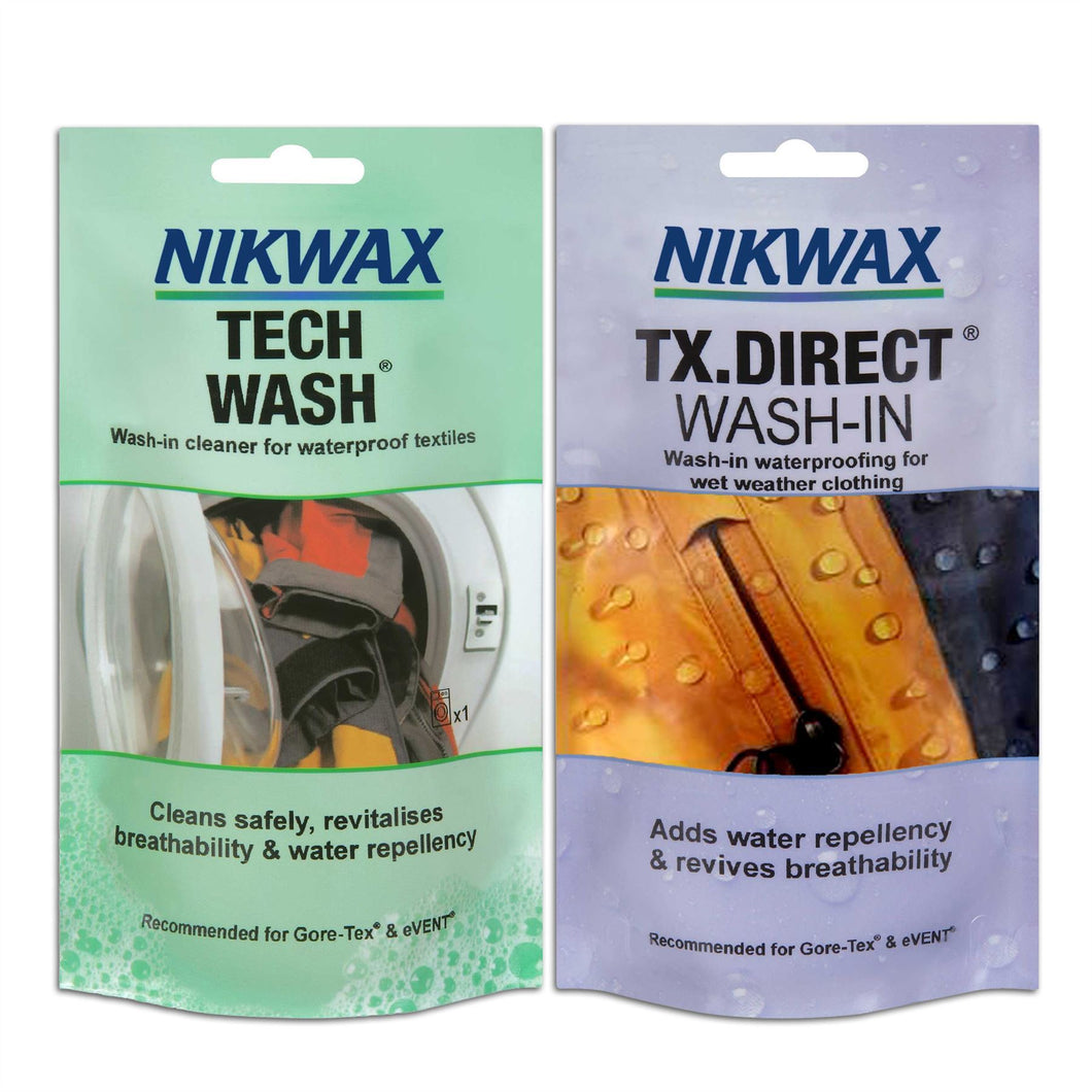 Nikwax Twinpack Tech Wash/TX-Direct 2 x 1L